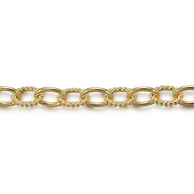 14KY Gold Link Bracelet