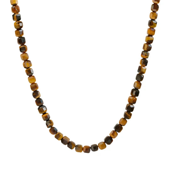 Nomad Beaded Necklace with Slider