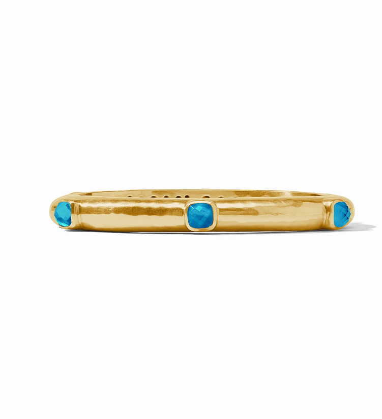 Catalina Hinge Stone Bangle