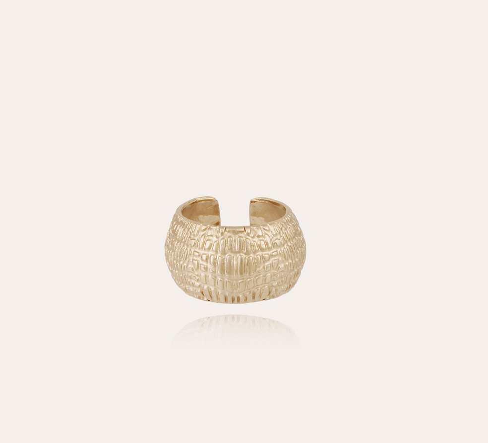 Gold Wide Ring