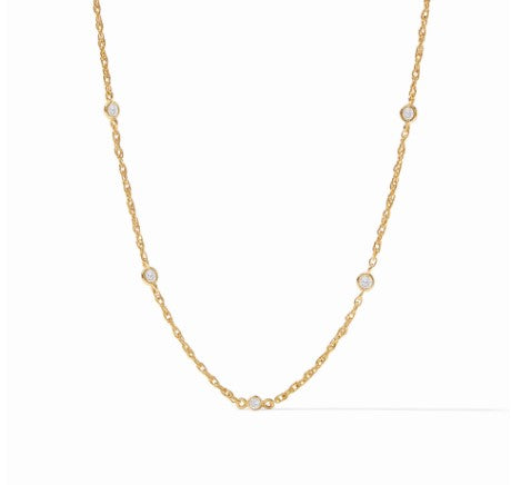 Celeste Delicate Station Necklace